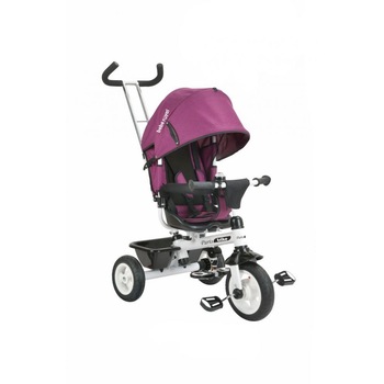 Tricicleta cu sezut reversibil Bebe Royal Paris Mov Tricicleta cu sezut reversibil Bebe Royal Paris Mov