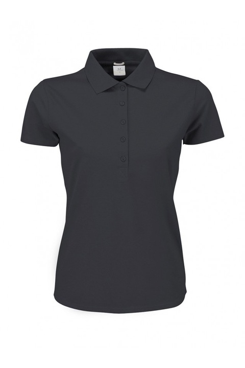 Tricou polo amelia, dark grey, tee jays, Gri inchis