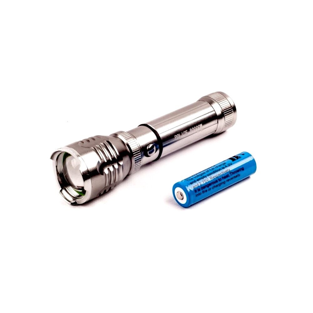 Lanterna Profesionala BL-901 Cu Acumulator, 2 Capete Detasabile Pentru Lumina Alba Si Rosie