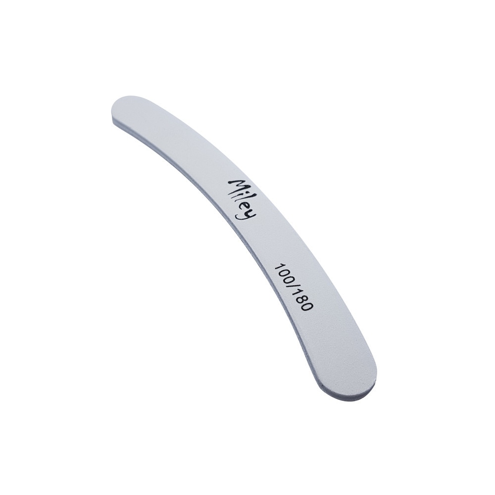 Pila Unghii Banana Miley Alb Granulatie 100/180