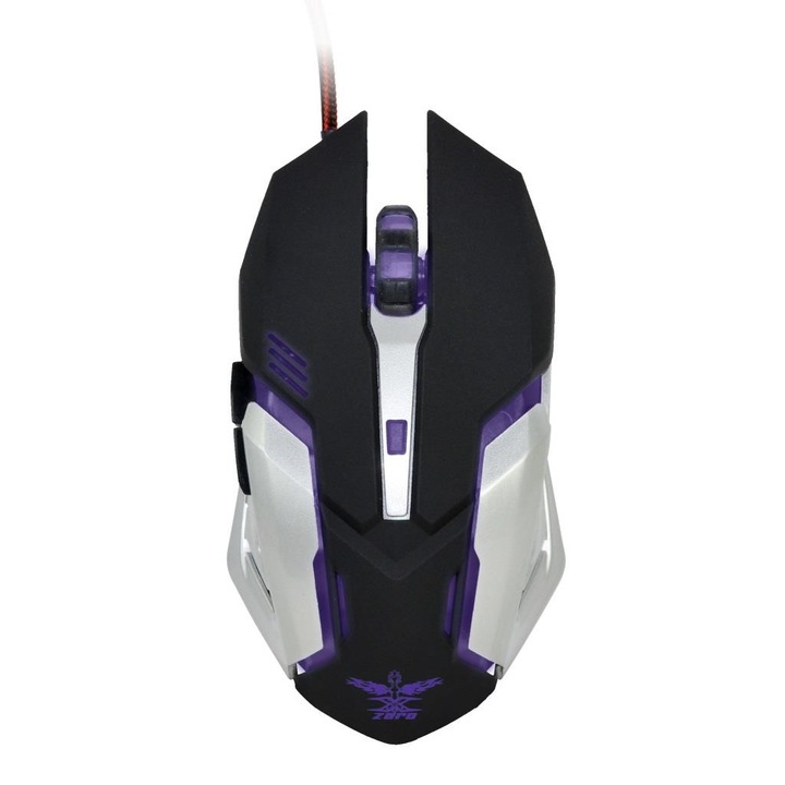 Mouse optic gaming 6d, 3200dpi, multifunctional