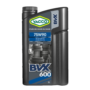 Ulei de cutie viteze YACCO BVX 600 75W-90 - 20 L Ulei de cutie viteze YACCO BVX 600 75W-90 - 20 L