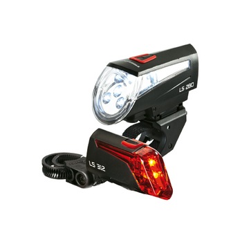 Set lumini Trelock Dragon Flash LS 280/312, 4+2 AAA Set lumini Trelock Dragon Flash LS 280/312, 4+2 AAA