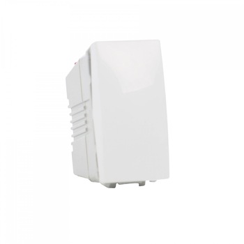 Intrerupator cap scara simplu, Schneider Electric, incastrat, modular - 1, alb Intrerupator cap scara simplu, Schneider Electric, incastrat, modular - 1, alb