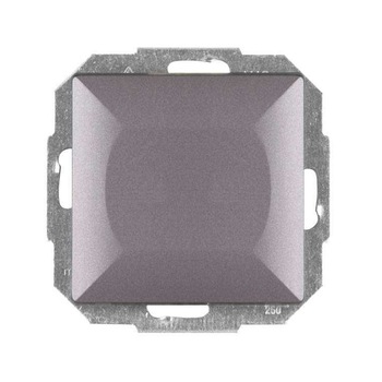 Intrerupator cap scara simplu, Abex, incastrat, antracit Intrerupator cap scara simplu, Abex, incastrat, antracit