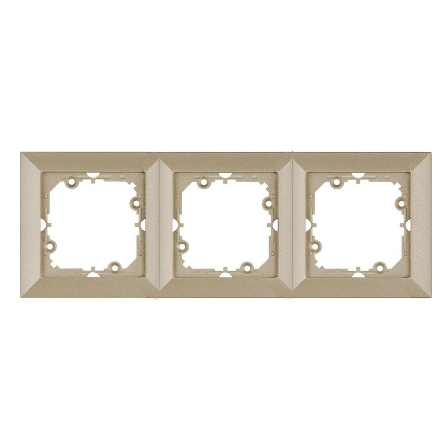 Rama, iMK®, satin, 3 module, 260x90x4 mm