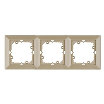 Rama, iMK®, satin, 3 module, 260x90x4 mm Rama, iMK®, satin, 3 module, 260x90x4 mm