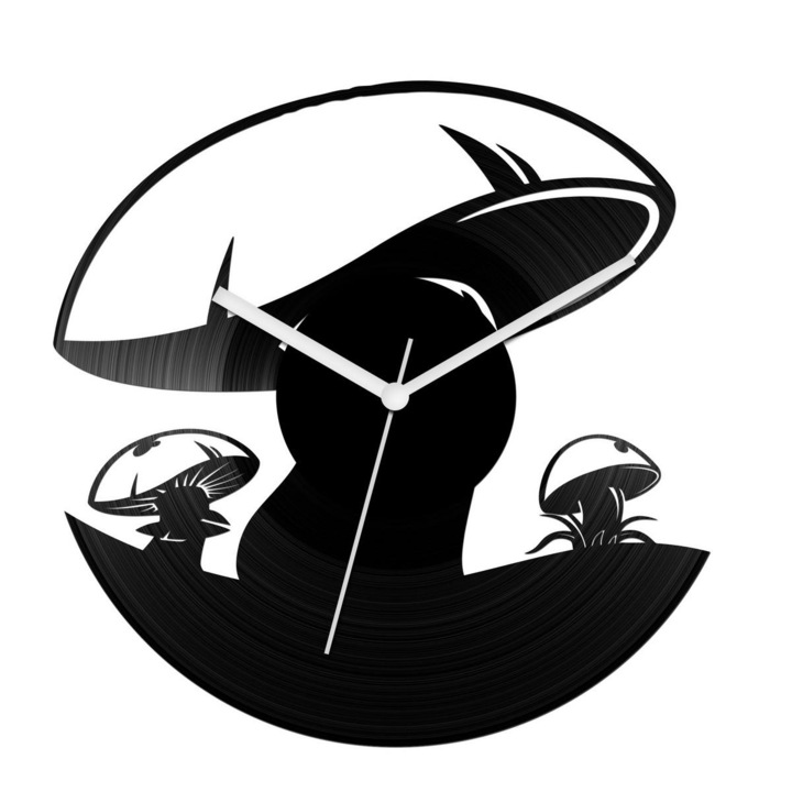 Gombák bakelit óra