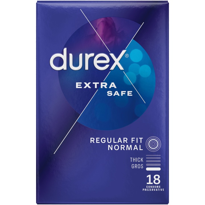 Презервативи Durex Extra Safe, 18 бр