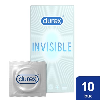 Prezervative Durex Extra Sensitive 10 bucati Prezervative Durex Extra Sensitive 10 bucati