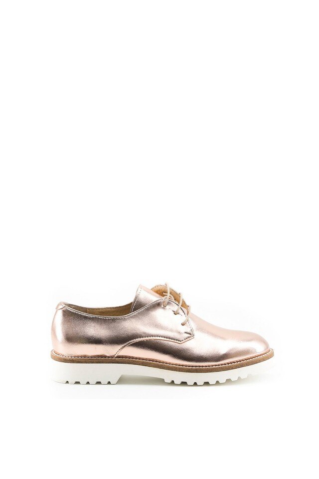 Pantofi cu sireturi pentru dama model NINA Made in Italia, Roz