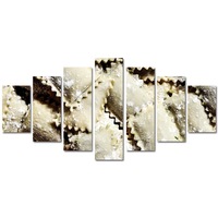 set tablouri multicanvas 7 piese premium art factory truecolor culinar multicolor foietaj gata pentru copt  panza pe cadru de lemn decoratiuni moderne pentru casa 70 x 140 cm imagen 40_0_
0