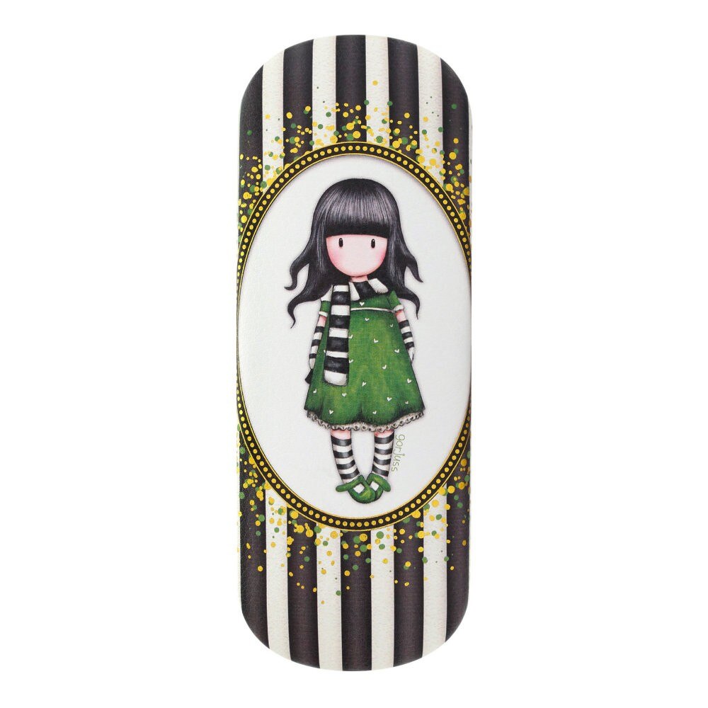 Etui ochelari Gorjuss Stripes, The Scarf, 16 x 17 x 3 cm