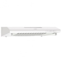 Hota, Mora, 60cm, 183 m3/h, 3 trepte, iluminare LED, clasa energetica C, alb