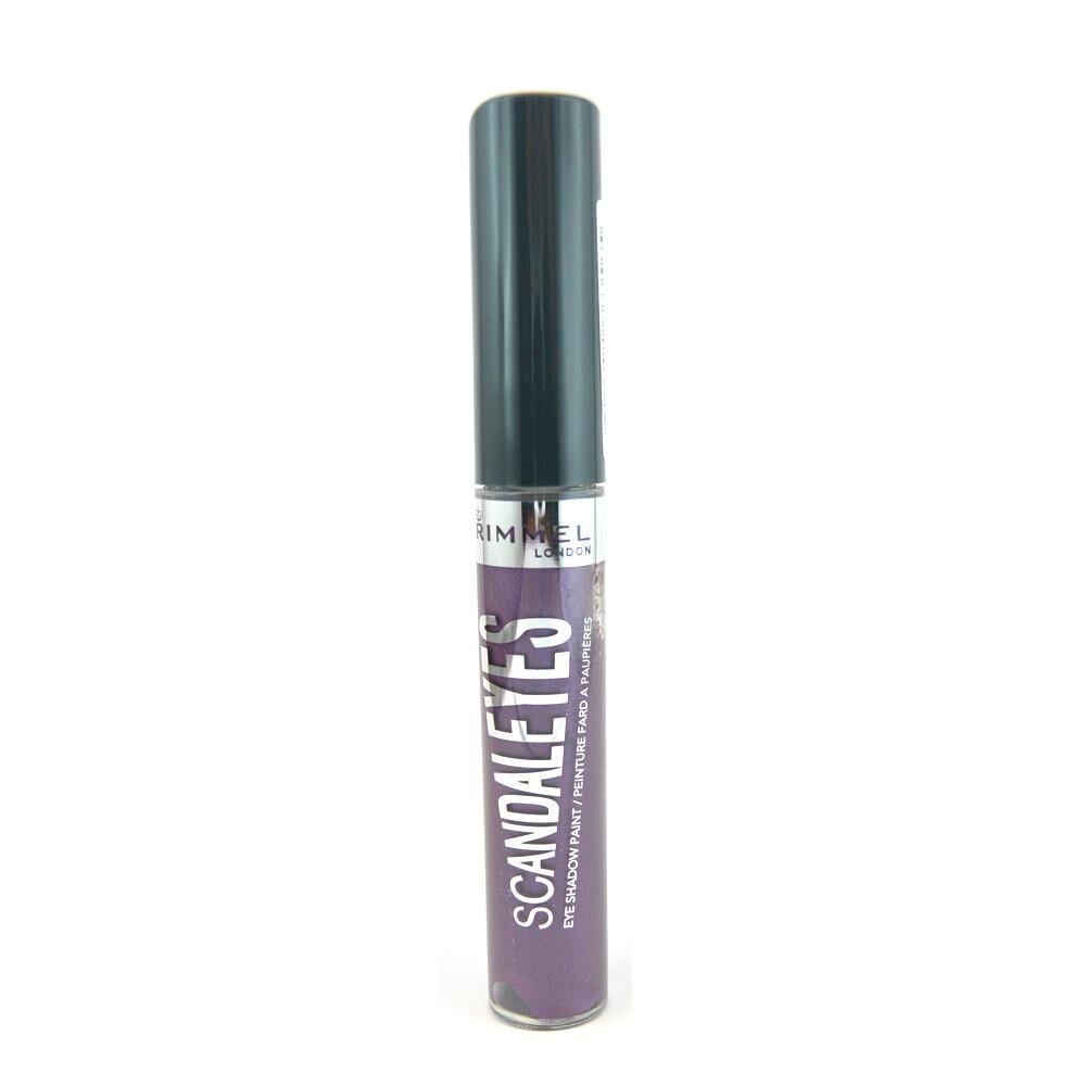 Fard lichid Rimmel Scandaleyes , Manganese Purple, Mov Nuanta metalizata