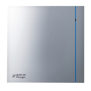Ventilator de extractie pentru baie si grupuri sanitare Soler & Palau Silent 200 CZ Silver Design 3C, Sistem axial, Diametru 120 mm, Debit aer 175 mc/h Ventilator de extractie pentru baie si grupuri sanitare Soler & Palau Silent 200 CZ Silver Design 3C, Sistem axial, Diametru 120 mm, Debit aer 175 mc/h