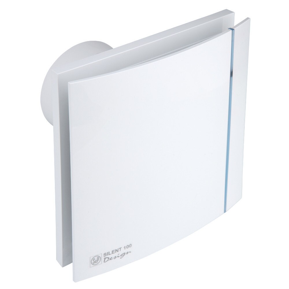 Ventilator de extractie pentru baie si grupuri sanitare Soler & Palau Silent 300 CHZ Design 3C, Sistem axial, Diametru 150 mm, Debit aer 260 mc/h