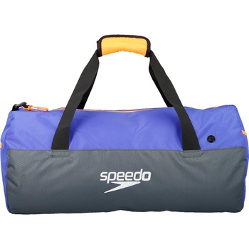 Geanta sport Speedo Duffel pentru adulti, Gri/Albastru Geanta sport Speedo Duffel pentru adulti, Gri/Albastru