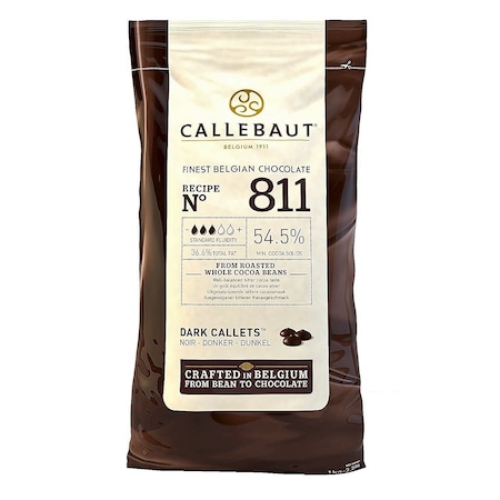 Ciocolata neagra fina, 1 kg - Barry Callebaut