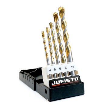 Set 5 burghie, multimaterial, 4-10 mm, Jufisto Set 5 burghie, multimaterial, 4-10 mm, Jufisto