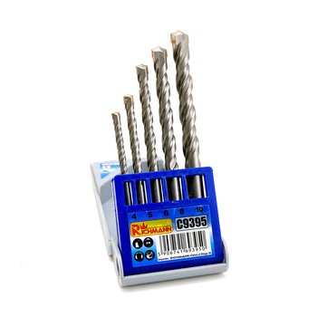 Set 5 burghie pentru beton, HSS, 4-10 mm, Richmann Set 5 burghie pentru beton, HSS, 4-10 mm, Richmann