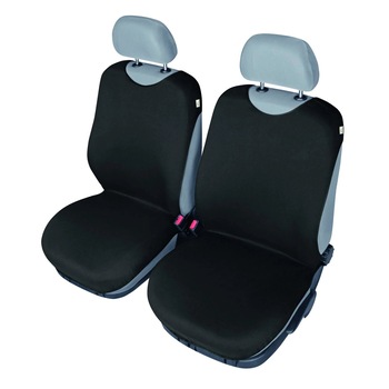 Set 2 bucati husa scaun maieu fata negru 4 cars Set 2 bucati husa scaun maieu fata negru 4 cars