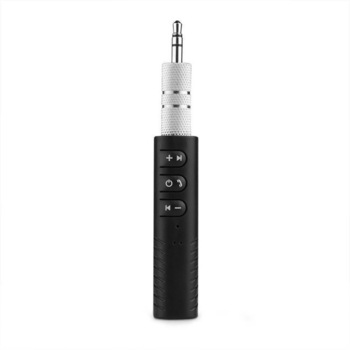 Kit receptor bluetooth handsfree auto si audio cu mufa jack, Autonomie 8 ore, Distanta operare 10 metri Kit receptor bluetooth handsfree auto si audio cu mufa jack, Autonomie 8 ore, Distanta operare 10 metri