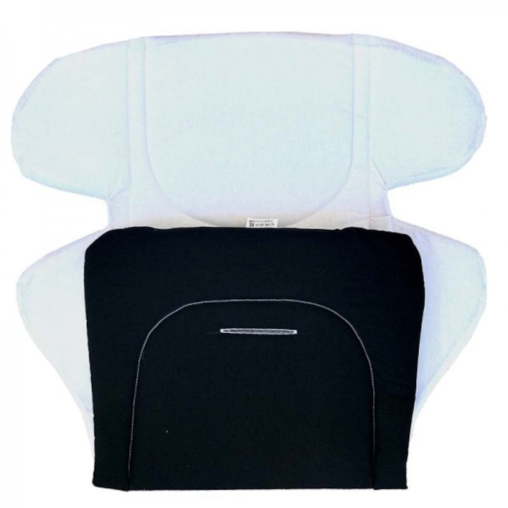 Husa cu doua fete pentru carucior Kapinkata, Alb/Negru