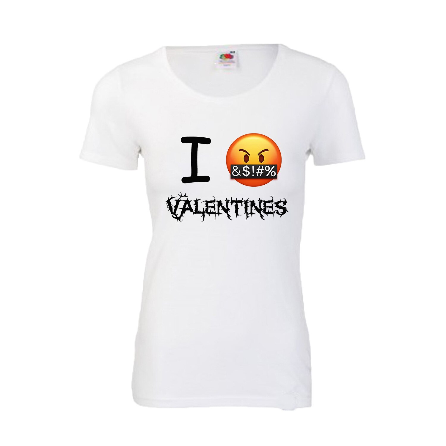 Tricou personalizat Fruit of the loom dama urasc Valentines Day L