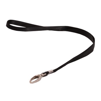 Snur textil cu carabina Eco, latime 1 cm, lungime 85 cm, negru Snur textil cu carabina Eco, latime 1 cm, lungime 85 cm, negru