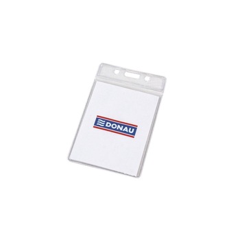 Port card vertical DONAU, exterior 59 x 92 mm, pvc transparent Port card vertical DONAU, exterior 59 x 92 mm, pvc transparent