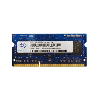 Memorie RAM 4 GB sodimm ddr3L, 1600 Mhz, Nanya original, pentru laptop Memorie RAM 4 GB sodimm ddr3L, 1600 Mhz, Nanya original, pentru laptop