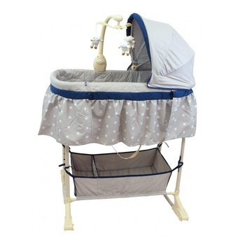 Patut nou nascut Baby Mix PL-501, Gri Patut nou nascut Baby Mix PL-501, Gri