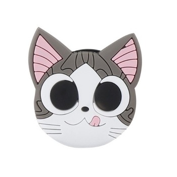 Suport Adeziv tip Stand Extensibil universal, de birou, pentru spate telefon, tip acordeon, Rotund,cu desen animat sub forma de Pisica, CAT Suport Adeziv tip Stand Extensibil universal, de birou, pentru spate telefon, tip acordeon, Rotund,cu desen animat sub forma de Pisica, CAT
