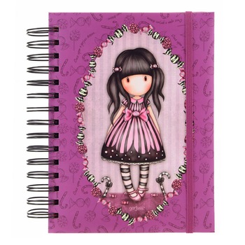 Agenda cu spira Gorjuss Sugar and Spice, 18x21x3 cm Agenda cu spira Gorjuss Sugar and Spice, 18x21x3 cm