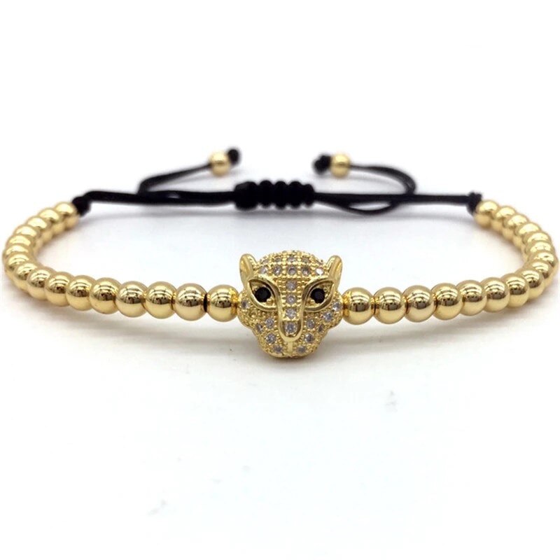 Bratara LUX Aurie cu pietre semipretioase Ajustabila AN-01