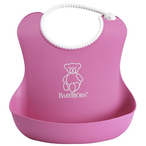 Bavetica BabyBjorn Moale Soft Bib, Pink