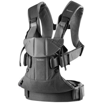 Marsupiu BabyBjorn Anatomic One din Bumbac cu Pozitii Multiple de Purtare Denim Grey Marsupiu BabyBjorn Anatomic One din Bumbac cu Pozitii Multiple de Purtare Denim Grey