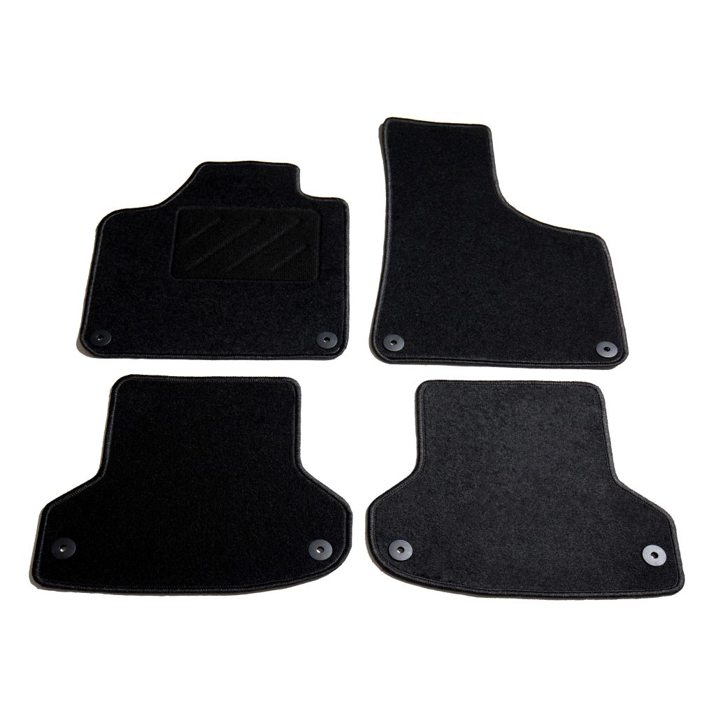 Set de 4 covorase auto pentru Audi A3, vidaXL, 550 g/m², Tesatura
