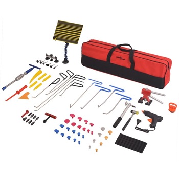 Set reparatii deformari fara vopsea, 80 piese, otel inoxidabil, vidaXL, Metal Set reparatii deformari fara vopsea, 80 piese, otel inoxidabil, vidaXL, Metal