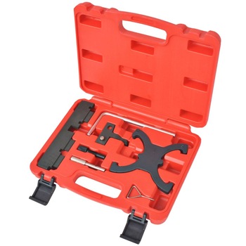 Trusa scule de sincronizare motor Ford 1.5 1.6 TI VCT si 2.0 TDCI, vidaXL, Otel carbon, 26,5 x 21 x 6 cm Trusa scule de sincronizare motor Ford 1.5 1.6 TI VCT si 2.0 TDCI, vidaXL, Otel carbon, 26,5 x 21 x 6 cm