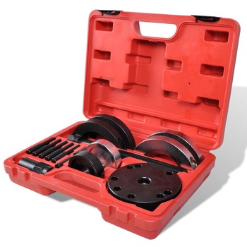 Set schimbat rulmenti roata fata 72 mm (Audi ,Seat Ibiza, Skoda,VW), vidaXL, Otel carbon, Rosu Set schimbat rulmenti roata fata 72 mm (Audi ,Seat Ibiza, Skoda,VW), vidaXL, Otel carbon, Rosu