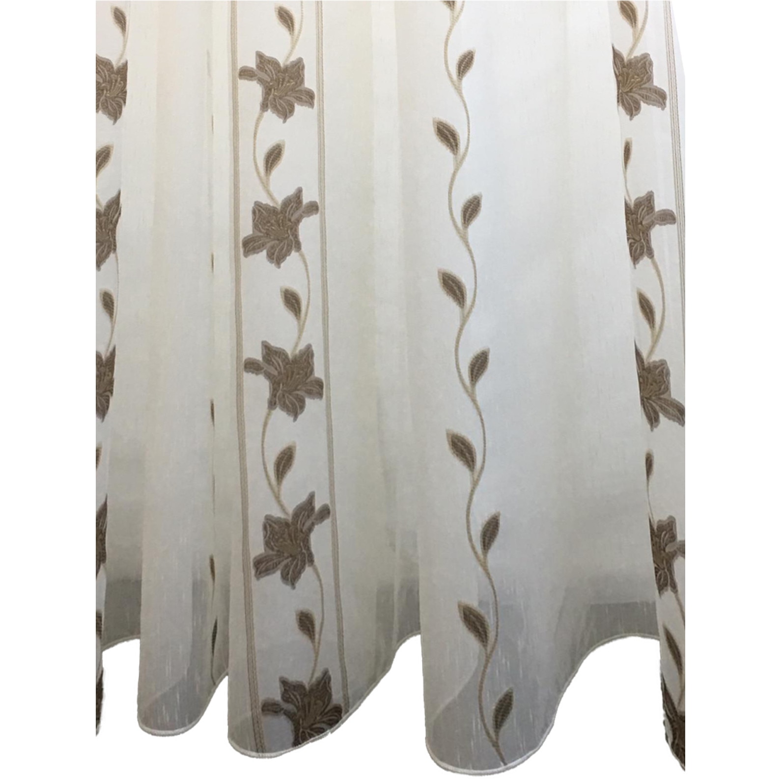 Perdea ivoire 300x245cm cu rejansa by Liz Line - RD703