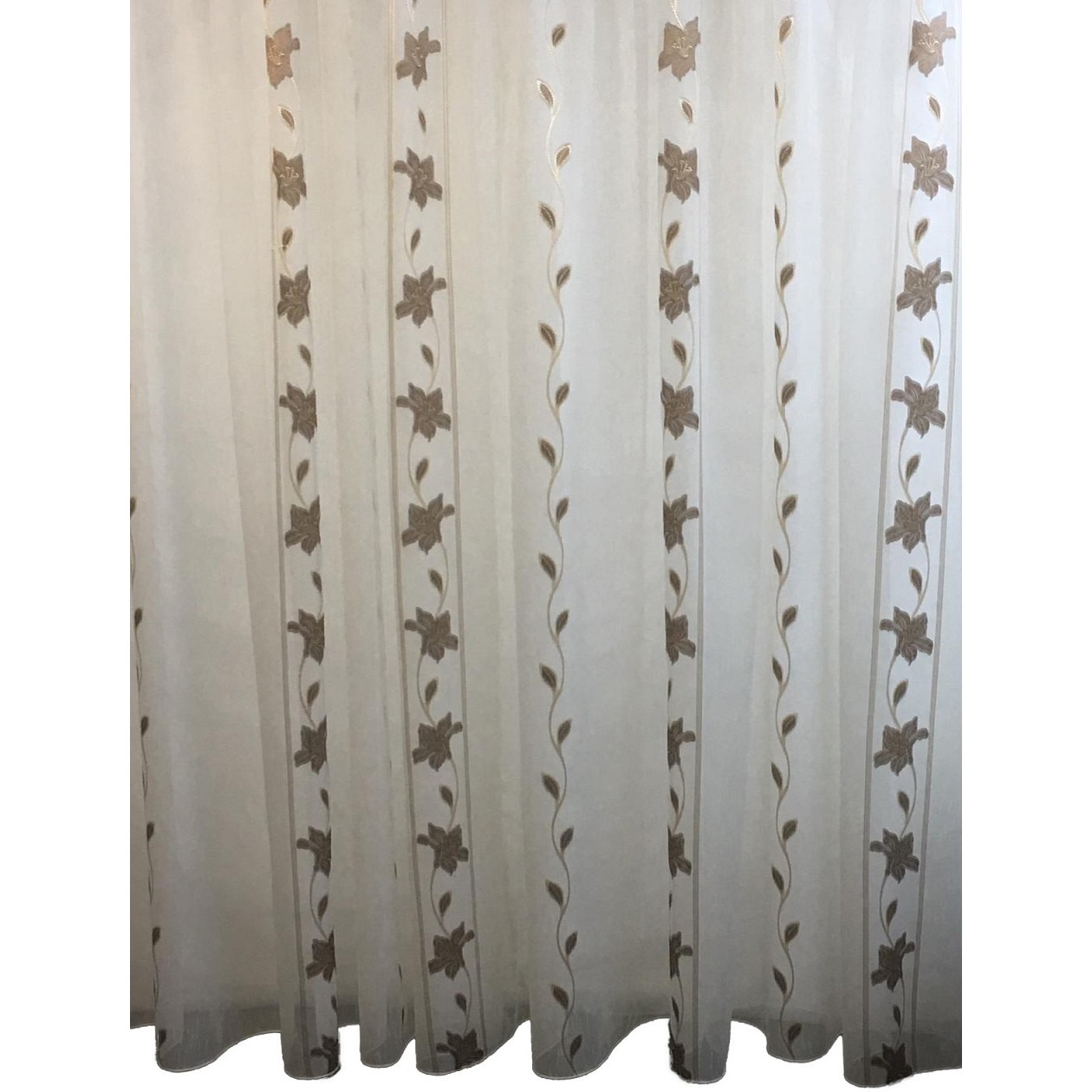 Perdea ivoire 600x245cm cu rejansa by Liz Line - RD706