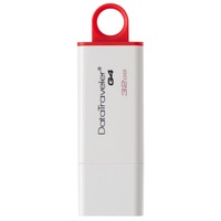 Stick de memorie Kingston DataTraveler DTIG4 G4 32GB USB 3.0 alb + rosu