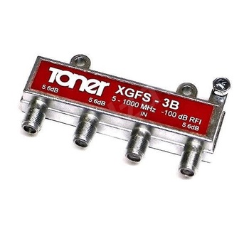 Splitter digital profesional cu 3 iesiri de exterior pentru TV cablu , XGFS-3B , 5-1000 Mhz , Toner Splitter digital profesional cu 3 iesiri de exterior pentru TV cablu , XGFS-3B , 5-1000 Mhz , Toner