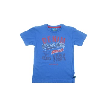 Tricou maneca scurta baieti NN NN001, Albastru, 128 Tricou maneca scurta baieti NN NN001, Albastru, 128