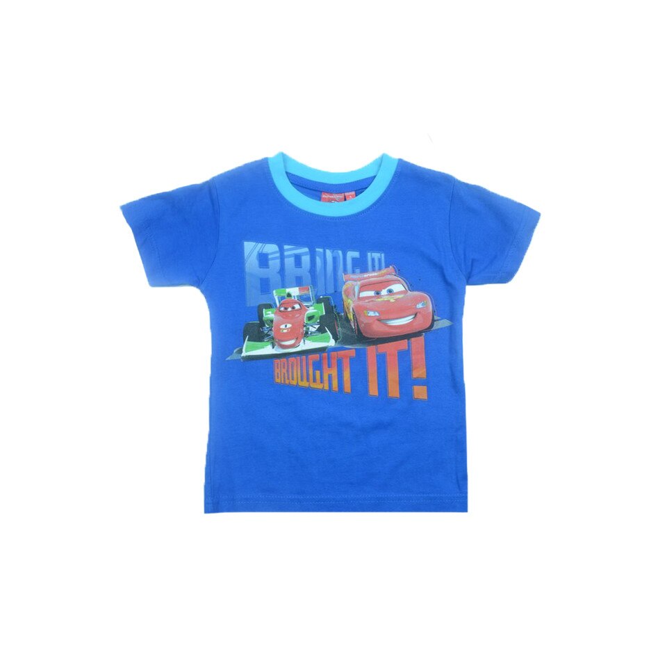 Tricou maneca scurta baieti Disney DC-002, Albastru, 128