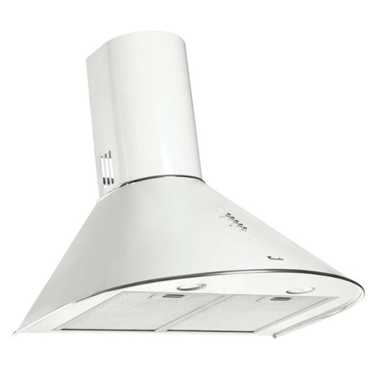 Hota decorativa Haier HADG9CBS4BWIFI, putere de absorbtie 624 m3/h, clasa A++, conectivitate WiFi/ hOn app, 5 trepte de viteza, functie Booster, Touch control, 90 cm, neagra