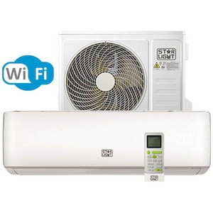 Aparat de aer conditionat Star-Light 9000 BTU Wi-Fi, Clasa A++, 3D Inverter, Functie incalzire, Display, ACT-09WIFI, Alb